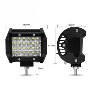 Nueva Barra de Luz LED de 4 Pulgadas, 100W, 1100lm, 6000K, para Todoterreno, Conducción, Niebla, 24V, Universal, Accesorios para Auto - Product Image 4
