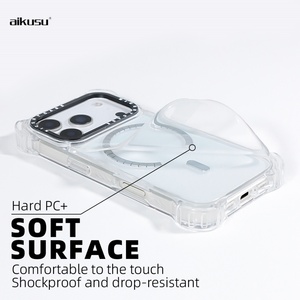 Étuis de protection magnétiques antichoc de luxe personnalisés avec logo pour iPhone 17 Pro Max, 16 Pro Max, Air, 15 Pro Max - Product Image 6