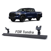 Marchepieds électriques 22-26 pour Tundra, marchepieds latéraux rétractables automatiques, double moteur, LED, OBD2, alliage d'aluminium de luxe