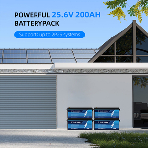 แบตเตอรี่ LifePO4 25.6V200AH แบตเตอรี่ลิเธียม ใช้แทนแบตเตอรี่ตะกั่วกรด แบตเตอรี่ลิเธียมไอออนสำหรับโซลาร์เซลล์ ระบบจัดการแบตเตอรี่อัจฉริยะ (Smart BMS) สำหรับเก็บพลังงานใหม่ - Product Image 5