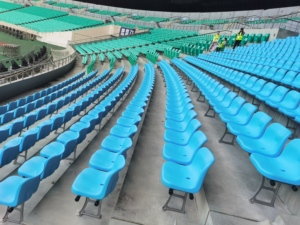 Équipement de stade extérieur, tribune, terrain de sport, chaise de stade, montage vertical - Product Image 4