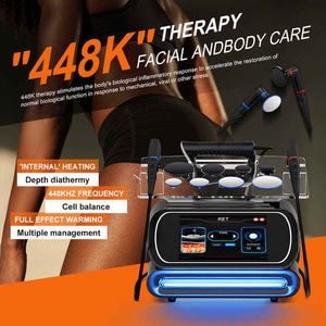 Factory <strong>Price</strong> 3 in 1 <strong>Indiba</strong> 448khz <strong>Machine</strong> 448k Face Lift Body Slimming Pain Relief An-aging for Beauty Salon - Product Image 3