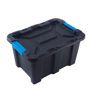 Plastic Boxes Storage Bins Customised 25l Waterproof Heavy Duty Tool Plastic Storage Box Bin