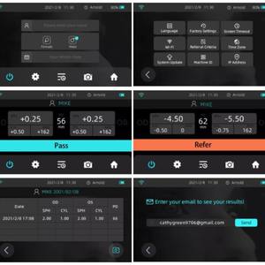 Appareil de dépistage de la vision Link Vision VS-800B, examinateur d'acuité visuelle électrique, certifié CE, origine Shanghai - Product Image 4