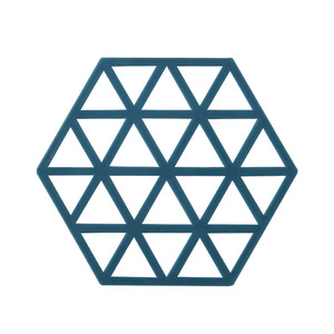 Hollow Out Solid Color Hexagon Coaster Geometric Heat Insulation Mat Non Slip For Tea Cup Bowl Nordic Style Home Furnishing - Product Image 5