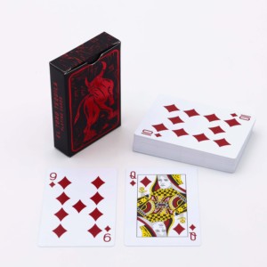Naipes de plástico impermeables de 0,32mm de <span class=keywords><strong>Qatar</strong></span>, naipes de plástico de Kuwait con impresión personalizada - Product Image 3