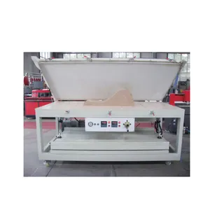 corian thermoforming machine to make 3D product with Corin, acrylic, PC, PP, wood , MDF