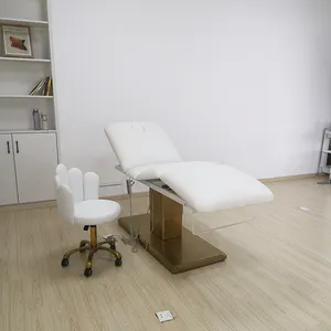 Wholesale Modern White beauty salon cosmetic bed eye lash bed luxury used electric massage table