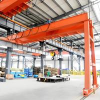 Grue portique semi-double à poutres électriques de 3 tonnes avec certification CE, à vendre au prix d'usine