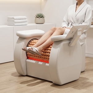 Nouveauté : Machine de massage corporel à 22 rouleaux en bois, non invasive, pour la relaxation musculaire, l'amélioration du métabolisme et la réduction des œdèmes - Product Image 1