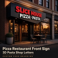 Lettres en relief LED personnalisées IP65 en acrylique 3D avec éclairage frontal pour logo d'entreprise, enseigne de magasin, bureau, publicité extérieure