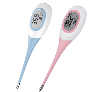 Termómetro para mascotas de lectura rápida 8s Punta blanda-Uso oral/axila para gatos y perros, <span class=keywords><strong>Celsius</strong></span>/Fahrenheit (Gran oferta) - Product Image 3