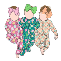 Combinaison bébé en bambou unisexe, couleur macaron, imprimé Pâques, pour bébé garçon et fille