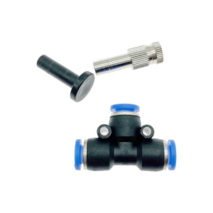 66 FT屋外ミスティング冷却システム20ノズルと3/4 "パティオガーデントランポリン温室用真鍮アダプター - Product Image 6