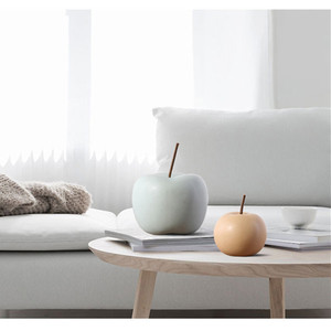 Decorazione Nordica Moderna Minimalista in Ceramica a Forma di Mela per Soggiorno, Mobile TV, Decorazione Morbida per la Casa, Decorazione Frutta - Product Image 3
