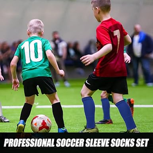 Calcetines atléticos de fútbol para niños, calcetines de fútbol antideslizantes, Mangas de pantorrilla, calcetines de fútbol, calcetines deportivos de fútbol - Product Image 6