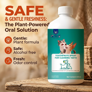 OEM/ODM Bruma <span class=keywords><strong>Bucal</strong></span> Segura para Mascotas, para un Aliento Fresco Duradero, Mantenimiento Oral Diario para Perros y Gatos, Sin Necesidad de Cepillo - Product Image 1