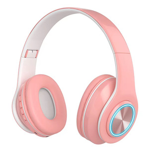 <span class=keywords><strong>2021</strong></span> Meilleure vente casque stéréo <span class=keywords><strong>sans</strong></span> fil compagnies aériennes bandeau couleur de Macaron B39 casque <span class=keywords><strong>sans</strong></span> fil casques - Product Image 1