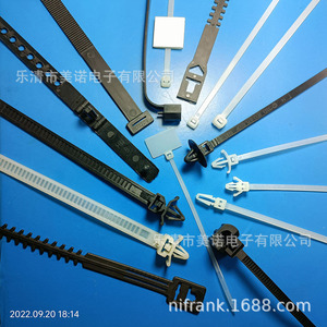 Attaches en nylon pour étiquettes, marqueurs de câbles en plastique, sangles de marquage pour câbles et fils - Product Image 6
