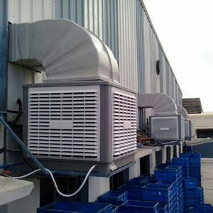 Enfriador de Aire Industrial de Gran Tamaño, Evaporativo, de Pie, para Gallineros, con Conexión a Ducto y Alimentación de CC - Product Image 4