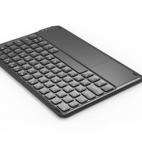 IPad Tablet 2.4Ghz kablosuz LED arkadan aydınlatmalı klavye 10.1 inç özel kalıp kare toka anahtar kap