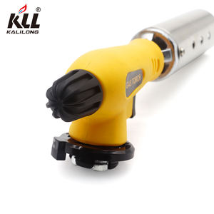 ไฟแช็คแก๊สพกพาอเนกประสงค์ KLL-8830DH ด้ามจับยาว โครงสร้างสแตนเลส ใช้ซ้ำได้ สำหรับตั้งแคมป์กลางแจ้ง - Product Image 5