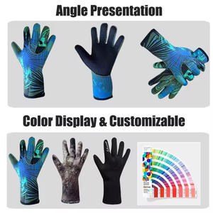 Gants de plongée en néoprène camouflage 3 mm, GBS, thermiques, antidérapants, pour la pêche sous-marine, la plongée sous-marine, logo personnalisé - Product Image 4