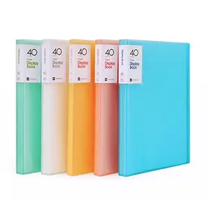 23 Holes Clear Display Book Clear Pp Plastic A4 Display Pocket Folder