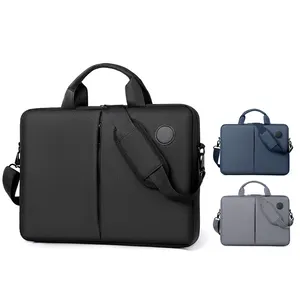 Bolsa de um ombro para laptop, maleta e bolsa para laptop, bolsa para viagens de negócios, presente de negócios, logotipo para impressão, cores personalizáveis