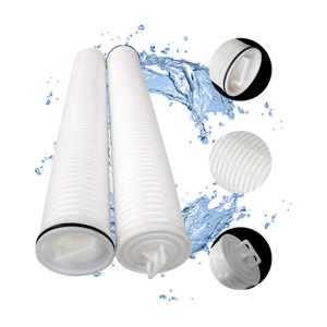 Cartouche filtrante à grand débit de 40 pouces, nouvelle membrane en PP, élément filtrant plissé - Product Image 1
