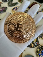 Moneda Conmemorativa Personalizada de Aleación de Zinc 3D con Esmalte Suave para Escuadrones Tácticos, Grabado en Oro, Diseño de Logotipo Personalizado