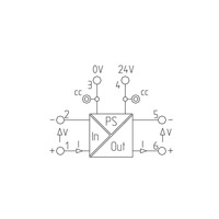 Weidmuller 8594810000 MAS DC/DC SELECT Conditionnement du signal analogique pour fiche technique uniquement MICROSERIES Convertisseur/isolant de signal