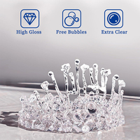Résine liquide UV transparente haute dureté Bangningsi 200G, sans mélange nécessaire, pour la fabrication artisanale de bijoux DIY