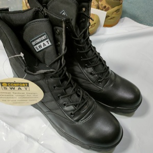 TSB09 Bottes de désert confortables noires en daim léger, fabriquées en Chine, en stock à prix abordable - Product Image 5