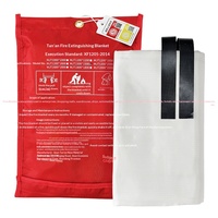 Couverture ignifuge en fibre de verre conforme aux normes nationales pour restaurants, hôtels, évacuations en extérieur et utilisation transfrontalière (version anglaise)