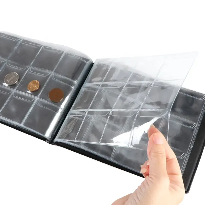 120 Pockets 10 Pages Money Book Coin Storage Album High Quality Royal Coin Collection Book coin album