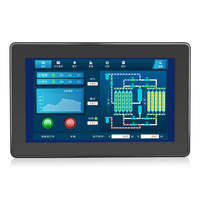 Computadora Industrial Integrada con Pantalla Táctil de 21.5 Pulgadas, IP65 Resistente al Agua, Montaje en Pared, X86 J4125/J6412, 4GB RAM, Almacenamiento SSD, Multi-OS