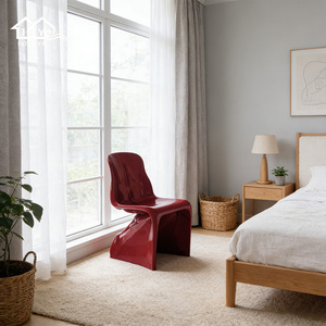 Sedia da Pranzo in FRP dal Design Moderno, Sedia Creativa Personalizzata per Lui o Lei, per Matrimoni, Hotel, Sala da Pranzo/Soggiorno, Uso in Salone - Product Image 4