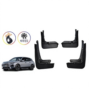FOR BMW IX Mudguards 2022-2024 <b>Plastic</b> Black Tire Deflectors For Car Fender Protection - Product Image 5