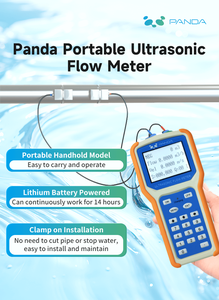 Ultrasonic <b>Water</b> <b>Flow</b> <b>Meter</b> With Sensors Type & Hand-held Transit-time PUTF203 WITH LARGE SENSOR Sensor <b>Water</b> <b>Flow</b> <b>Meter</b> PUTF203 - Product Image 1