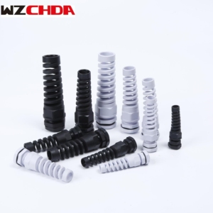 Wzchda IP68 Không Thấm Nước Nylon Cable Tuyến Căng thẳng Cứu Trợ Pg7 Xoắn Ốc Chống Uốn Cho 3-6.5 Mm Cáp Thấp/Điện Áp Cao - Product Image 4