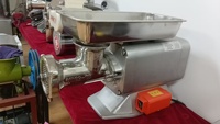 Hachoir à viande électrique automatique portable en acier inoxydable, multifonctionnel, mini, professionnel, pour usage domestique et restaurant