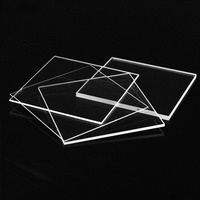 Plaques de verre saphir synthétique de qualité optique de 1 mm avec une transparence élevée pour les fenêtres optiques et les applications industrielles
