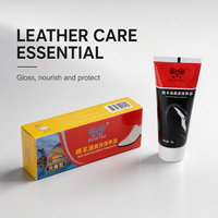 Pâte à cirer les bottes en cuir Jinyang 70g à l'huile de mouton, entretien complet des bottes, nettoyage facile
