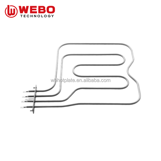 Heating Tube Double U-shaped 220V Rice Steamer Electric Oven Spare Tube Heating Element Water Heater for Bathroom Fast Heating
