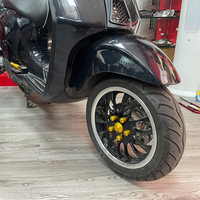 Cache-trou de moyeu de roue, vis en aluminium CNC pour Vespa GTS Sprint Primavera LX LXV 50 125 250 300, accessoires de scooter et de moto