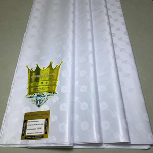 Bazin <span class=keywords><strong>Riche</strong></span> de Haute Qualité 100% Coton 2025, Nouveau Tissu Brocart Jacquard, Dernier Fil Peigné Bazin <span class=keywords><strong>Riche</strong></span> Africain pour Fêtes - Product Image 6