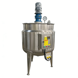 Machine de Mélange Chauffante à Double Chemise en Acier Inoxydable 304 Électrique Homogénéisateur Mélangeur Cosmétique Vente en Gros - Product Image 5