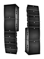 Dj Tower Speaker Pro Audio Powered 8 "Mini Line Array System Haut-parleurs extérieurs Pa Systems