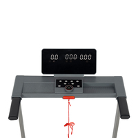Tapis de course de fitness intérieur bon marché Tapis de course électrique pliable à bande en boucle facile à assembler pour la salle de sport à domicile